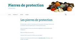 Desktop Screenshot of pierre-de-protection.com