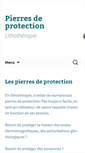 Mobile Screenshot of pierre-de-protection.com